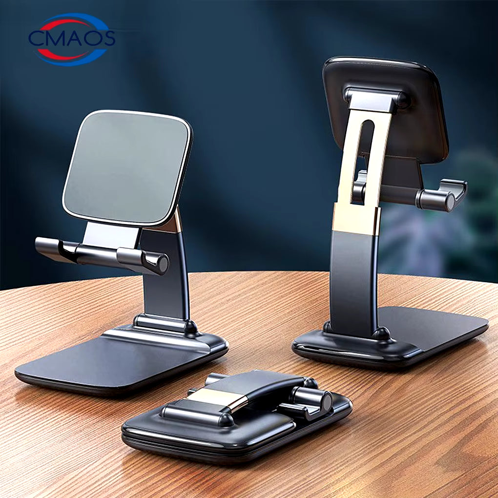 Foldable ABS Desktop Mobile Phone Stand for Ipad Iphone 13 X Smartphone Support Tablet Desk Cell Phone Portable Holder Bracket